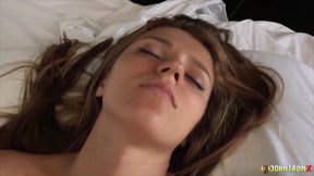 Johntronx - Hot White Girl Loves Morning Sex with Me