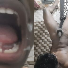 Hot boy cummed his semen into his own mouth