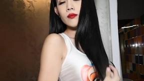 ”Satisfying pale skinned asian ladyboy Awa gets her booty ravaged hard”