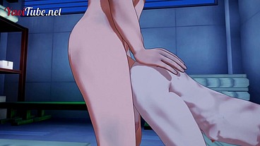Dragon Ball Yaoi Hentai 3D - Trunks is Fucked by Goku - Anime manga Japanese Asian Cartoon Gay Porn