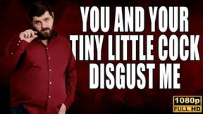 You And Your Tiny Cock Disgust Me - Full HD 1080p - KingMarti