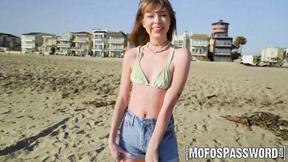 ”Teen brunette Leila Cove slobbers over daddy Charles Deras prick”