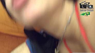 Continuação do teste do ator porno com Celine Salles. Part02
