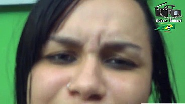 Continuação do teste do ator porno com Celine Salles. Part02