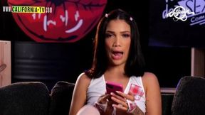 famous digital influencer, reveals her ideal dick size!