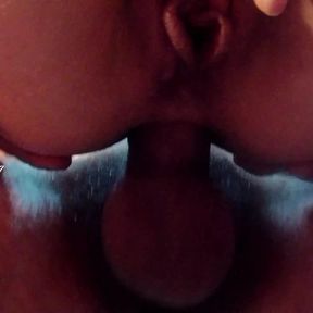 In college she gets her ass opened and filled with cum by the teacher with the big dick! P2 Moans - POV - Open wide Pussy