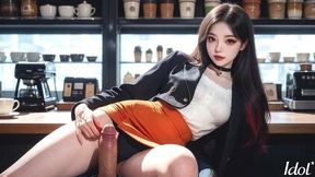 my boyfriend is such a pervert that he wanted to fuck in a coffee shop in broad daylight [ai]