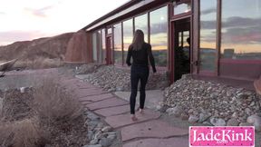 Unfaithful slave tied to bed and used - Taos Earthship