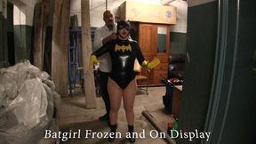 Batgirl Frozen solid and on display 1