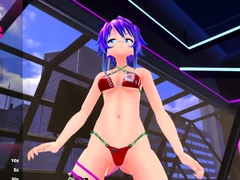 Hentai chick enjoys anal sex at the gym