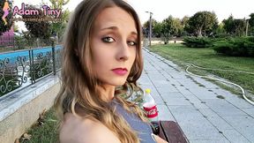 Parked it in the park; traded coffee for a dirty blowjob and wild fuck