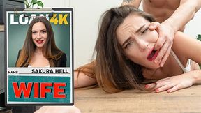Fine-looking Sakura Hell at caught cheating movie