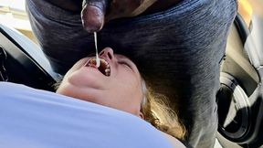 Woman Given Food and Lots Of Cum In Mouth - kinky BBW SSBBW POV worship (big butt, big booty, big ass, huge ass, big tits, big boobs, massive ass, fat pussy)