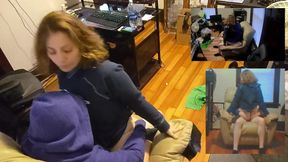 Heather Kane gets a cum-filled pussy in public