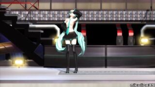 Hentai MMD - ミクのセックス 少女未遂 (Mikuline39)