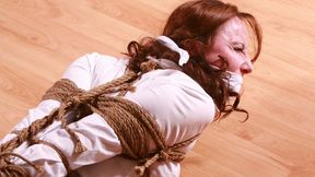 Silly Escape Artist Fiona Makes A Dumb Bet Getting out of Being Heavily Bound up & Massively Gagged! RE ENCODE *NEW PREVIEW*