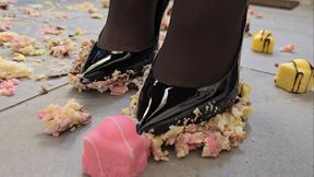 75 Cakes Get Crushed Under my £1200 YSL Heels