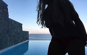 Trish paytas pool