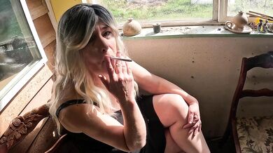 Having a Smoke on a Beautiful Day