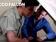 Mechanic Fucked Raw after Catching Client Jerking Off!