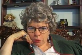 Solo German Granny Likes to Finger Her Cunt