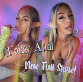 FAIRY GIRL ANAL SHOW 😱