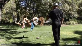 ”Babe screwed in different public places”