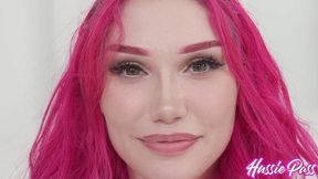 busty curvy pink all over featuring lily lou with damion dayski