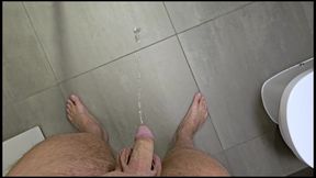 I destroy my hotel room floor with piss
