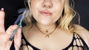 WATCH ME SMOKE AWAY YOUR MONEY FINDOM FEMDOM SMOKE FETISH