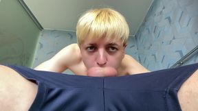The Guy Sucks a Big Cock and Exposes His Ass