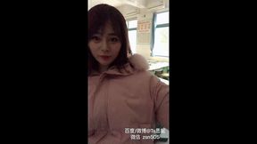 asian ladyboy fucked after class and piss on floor