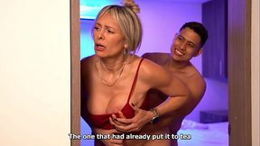 Impressive stepmom Monique Fuentes shares bed with stepson Angel Cruz - Shhh don'_t make noise!