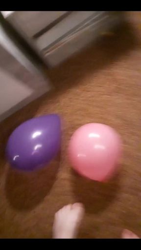 I Popped Balloons with My Feet