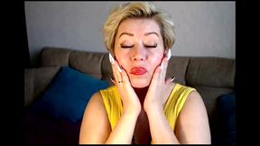 my wife is a cool webcam slut-14 .!. )) hot mature bitch in yellow dress...