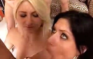 Dillan lauren and stacy thorne swallow multiple loads