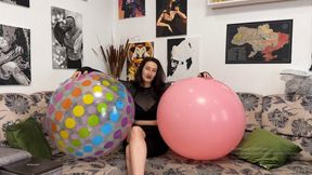 Double the Pressure: Simultaneous Balloon & Beach Ball Inflation – Ultimate Lung Power!