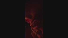 clean my piercings and masturbate with me