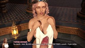 Conan Milks Pregnant Harmonia’s Huge Lactating Tits - Then Fucks Her Fat Ass Deep