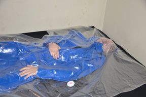 Feb 16 2025 - VacPacked in slvrbrboy1&#039;s coveralls with my punishment top
