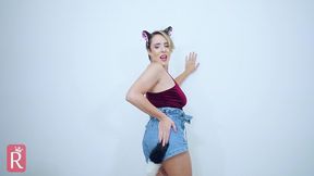 cosplay gatinha no cio - cosplay kitten in heat