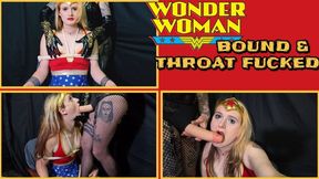 720p Wonder Woman Bound and Throat fucked