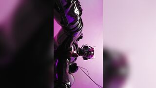 trans latex drone masturbation sneak peek