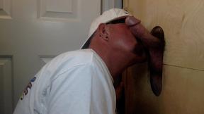 ”Huge Dick Kenny Returns To The Gloryhole”