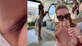 13 eme journee au cap d agde premiere partie, relax avec le cocu...