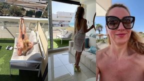 13 eme journee au cap d agde premiere partie, relax avec le cocu...