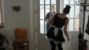 The Gag Trainer - French Maid Bound And Gagged By Lesbian Women