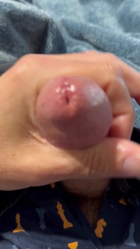 Horny Army Soldier Jerks off in a Pair of Running Pants - Cums Through Them!