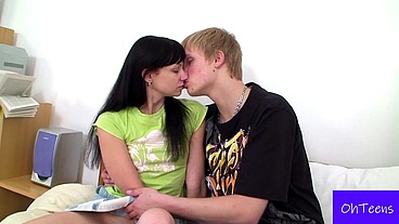 Veronila and Mark in the Dorm