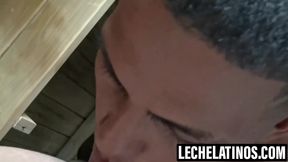 Bronze Marcus strokes me to a cum facial